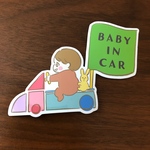 つみきぐっちゃんステッカー(BABY)