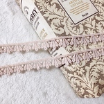 1m 優しいピンクベージュ ケミカルレース ブレード BK190419 ハンドメイド 手芸 素材 材料 DIY