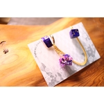 akn様専用 ピアス＆イヤーカフ薔薇チャーム付