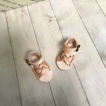 ネオブライス ♦︎編み込みサンダル 靴♦︎ナチュラル