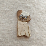 パグくん♪ブローチ