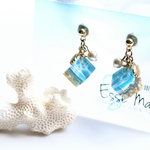 【再販】海のトロソ(カケラ) ミニパールピアス・イヤリング