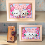 emi396959様専用ページ革のキーケース 桜🌸