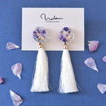 botanical blue drop［pierce/earring］