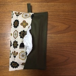  ◇新作◇レトロフラワーのティッシュボックスカバー 