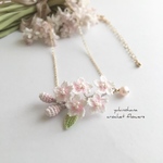 ネックレス〜新緑桜