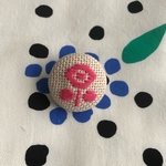 こぎんのお花のボタン