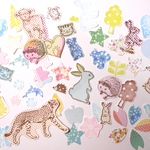 スタンプ・パンチのフレークシール