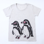 【2016年1/8まで半額】Tシャツ ツインペンギン