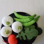 ちりめん細工  野菜  盛り合わせ
