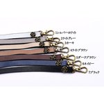 BL143_4   3個 バッグ用 持ち手 ローズリベット付 真鍮古美  3X【1ヶ】