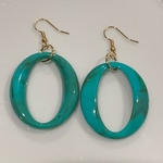 【送料無料】オーバルリング  ターコイズ