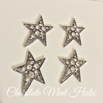 【12/27再入荷】★4個★アシンメトリー 星型 ビジュー カボション asymmetry star bijou cabochon