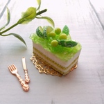 ❤︎ミニチュア メロンムースケーキ❤︎