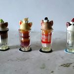 *ミニチュア*猫カフェスイーツ パフェ4種set