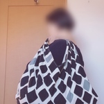 シックな色柄の大きなあずま袋