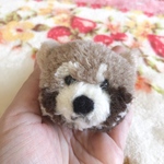 ころころあにまる レッサーパンダブローチ