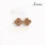 グルーデコ  flowerゴールドピアス