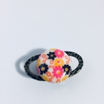 レトロカボションの帯留め