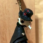 端革ノ精【P.M.BLACK hat】