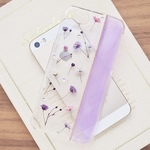 【#364】＊送料無料 ＊押し花スマホケース＊iPhoneケース押し花＊koko＊かすみ草