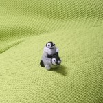 ドライブ気分なbabyペンギン   羊毛フェルト