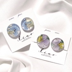 紫陽花ピアス
