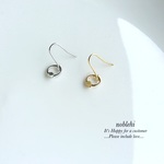 new▷metalbeads simple mini ring　ピアス/ノンホールイヤリング＊受注製作＊o99