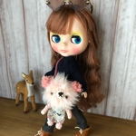 ★ピンク ブライスのくまバック19★くま太郎