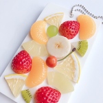 フルーツのicカード ケース   fruit  TASPO Suica  定期入れ