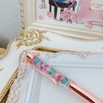 ピンクゴールド ハーバリウムボールペン♡プレゼントギフトにも♡
