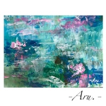 原画『水の花』額縁付き