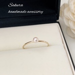  ★14kgf★アコヤベビーパールのリング★11号★指輪★