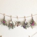 ＊spring pretty ドライフラワーガーランド