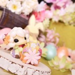 ヒツジのイースターエッグフィギュア♪
