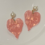 【送料無料】パール しずく型 ネイビー