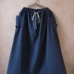 ＜oto-noir-aik 様、ご予約品＞焦げ茶色のスカートパンツ