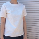 【半袖人気No.1】リネンの体型カバーTブラウス