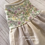 [再販] お花畑のパッチワークワンピ