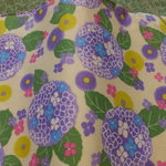 文庫本＊まあるい紫陽花（クリーム）＊ブックカバー
