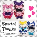 送料無料☆彡人気のセーラーお色はお任せ♡届いてからのお楽しみ〜猫の首輪