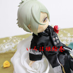 ピコドー♥PICCODO♥オビツ11♥服♥コスチューム♥黒王子♥ストーン付