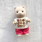 シルバニアファミリー クッキー刺繍Tシャツ