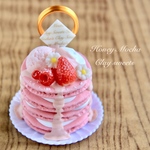 ピンクベリーパンケーキのメモスタンド
