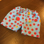 湯上がりパンツ  トマトたまに黄色トマト  〜100㎝ かぼちゃパンツに変更可能