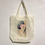 小原古邨 蓮に雀 ポリキャンバストートバッグMサイズ