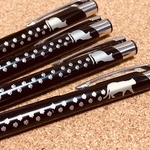 ◼️訳あり商品 ブラック 猫 ボールペン 半額の600円！！