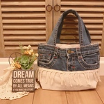 D×Nトート♡Ecru fringe
