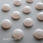 (( 10pcs )) 18mm ラウンドカボション ペールピンク〔CA-020PI〕