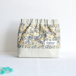 バネポーチ＊flower〈yellow〉